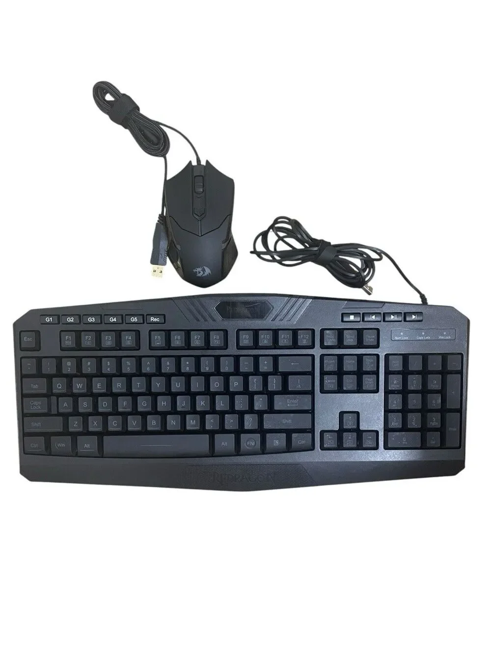 Redragon S101-4 Wired RGB Gaming Keyboard and Mouse Combo Set Black